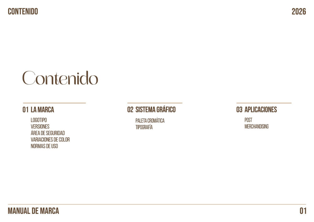 Andrea Navarro — manual de marca, página 2