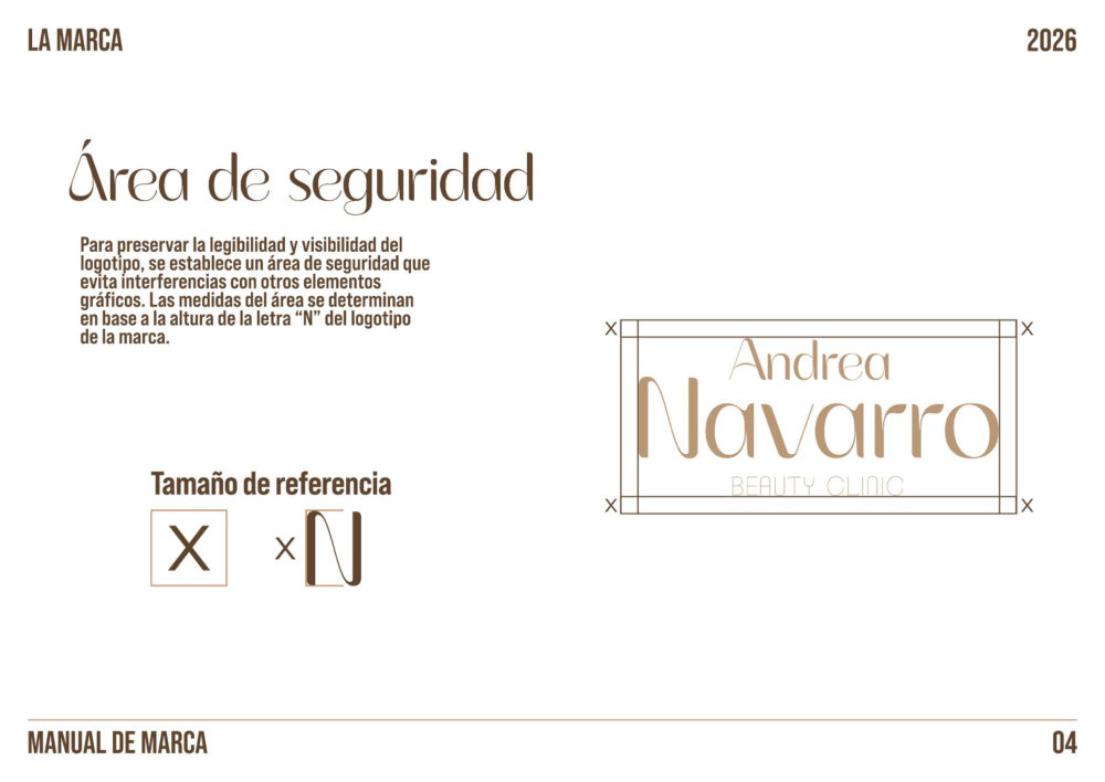Andrea Navarro — manual de marca, página 6