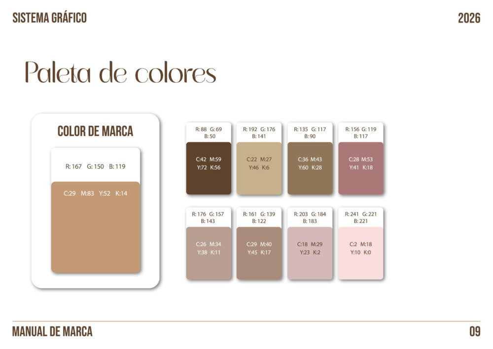 Andrea Navarro — manual de marca, página 11