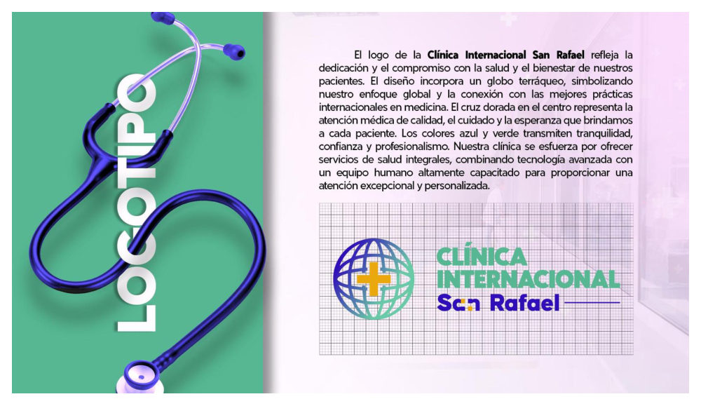 Clínica Int. San Rafael — manual de marca, página 3