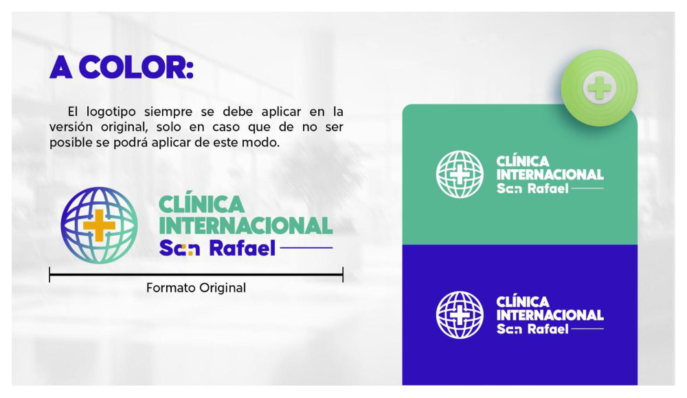 Clínica Int. San Rafael — manual de marca, página 8