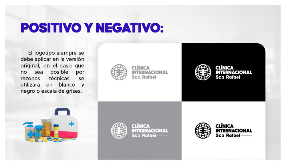 Clínica Int. San Rafael — manual de marca, página 9
