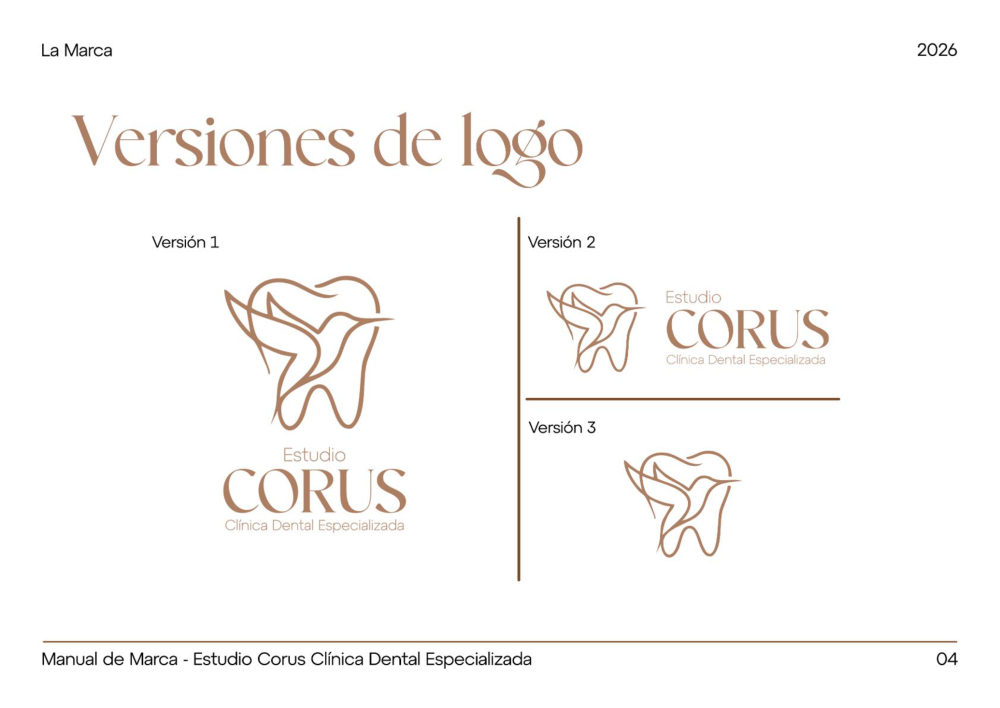 CORUS — manual de marca, página 5