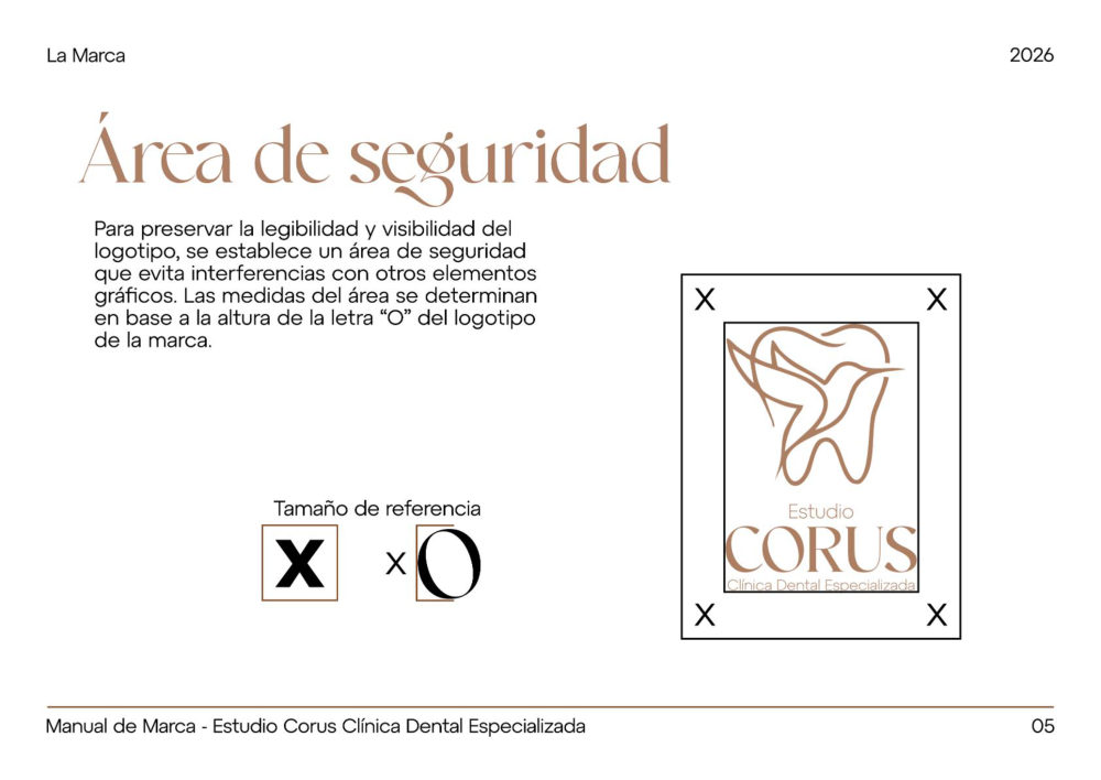 CORUS — manual de marca, página 6