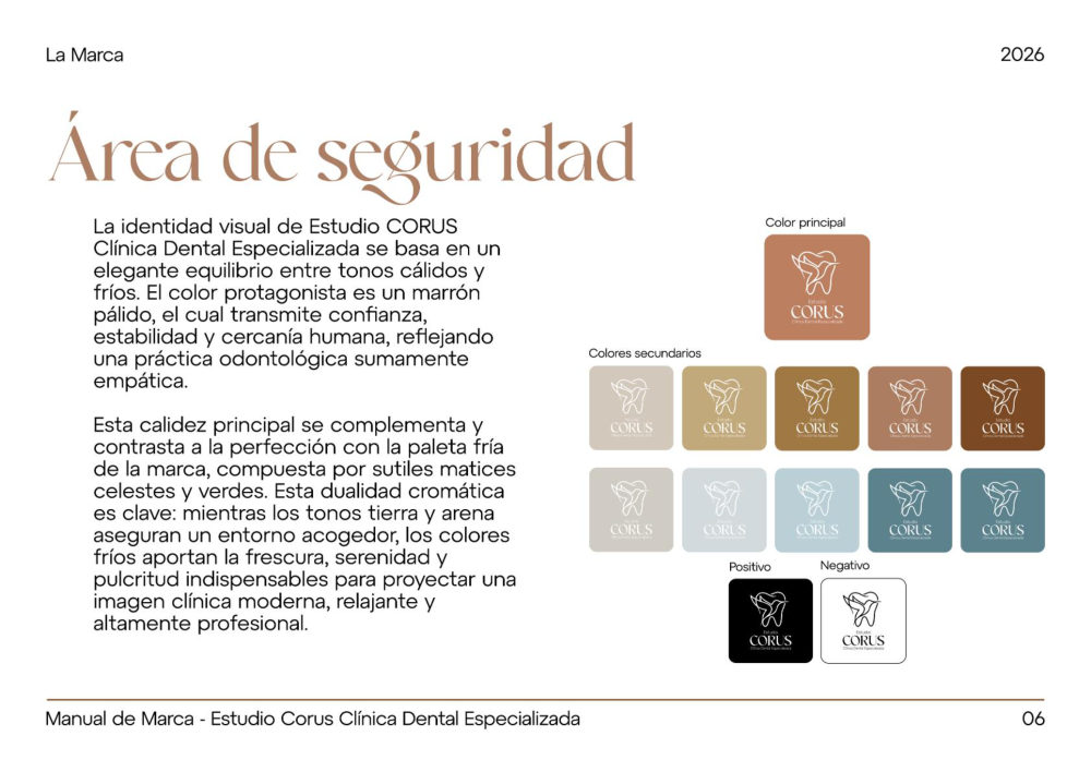 CORUS — manual de marca, página 7