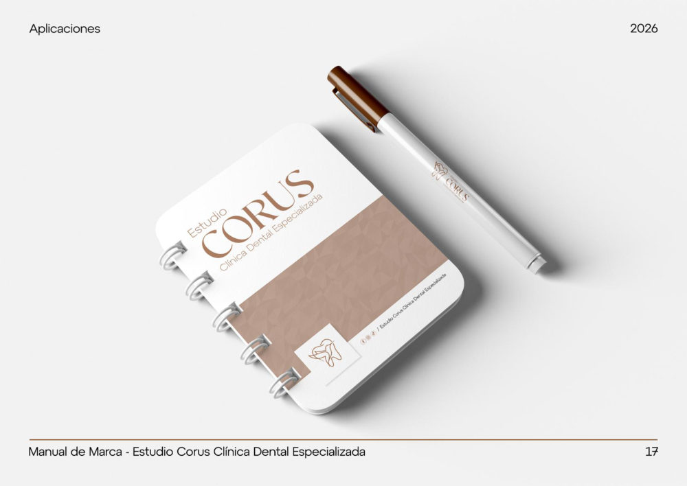 CORUS — manual de marca, página 18