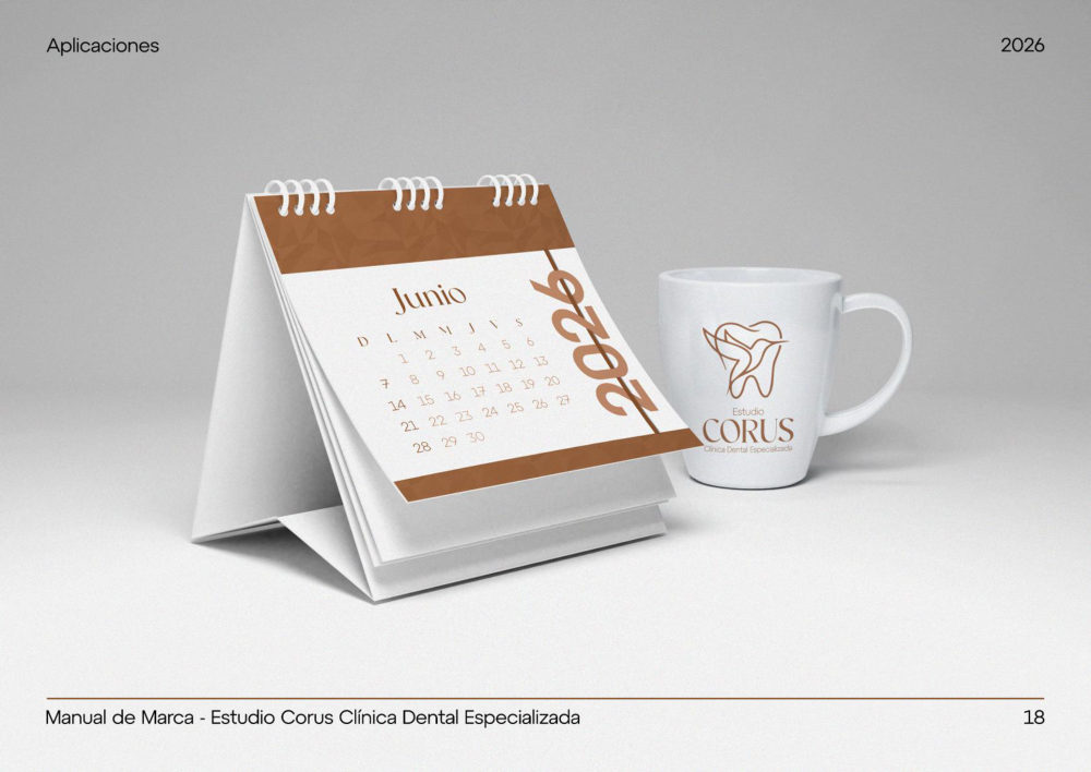 CORUS — manual de marca, página 19