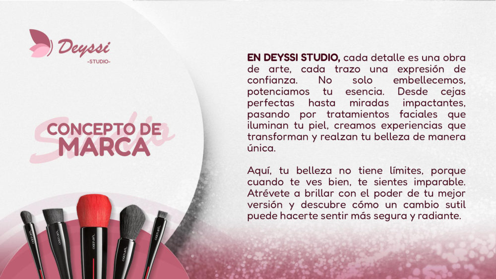 Deyssi Studio — manual de marca, página 2