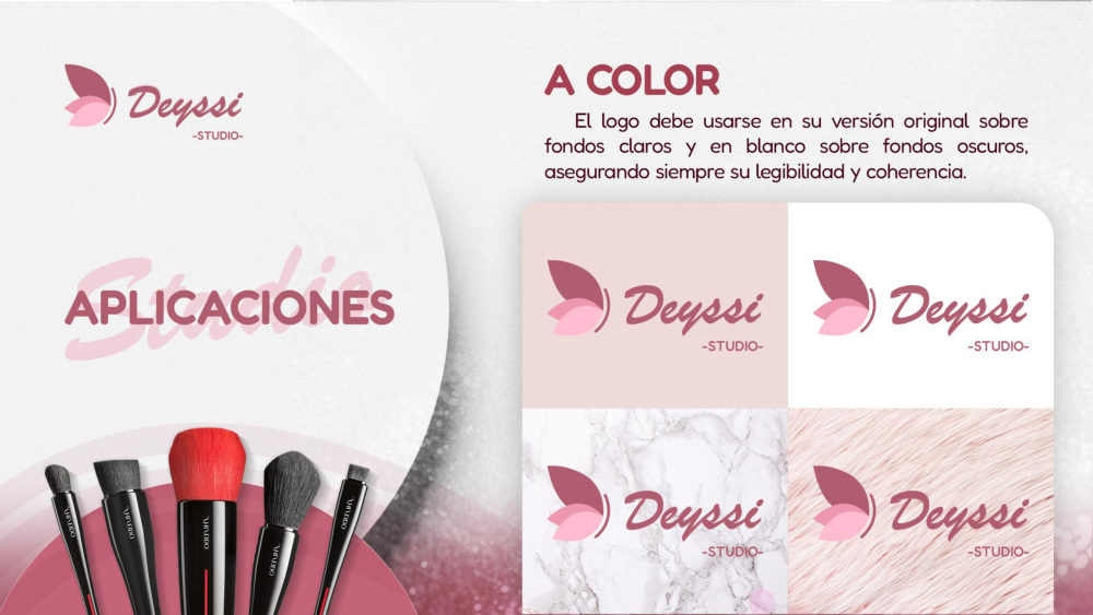 Deyssi Studio — manual de marca, página 9