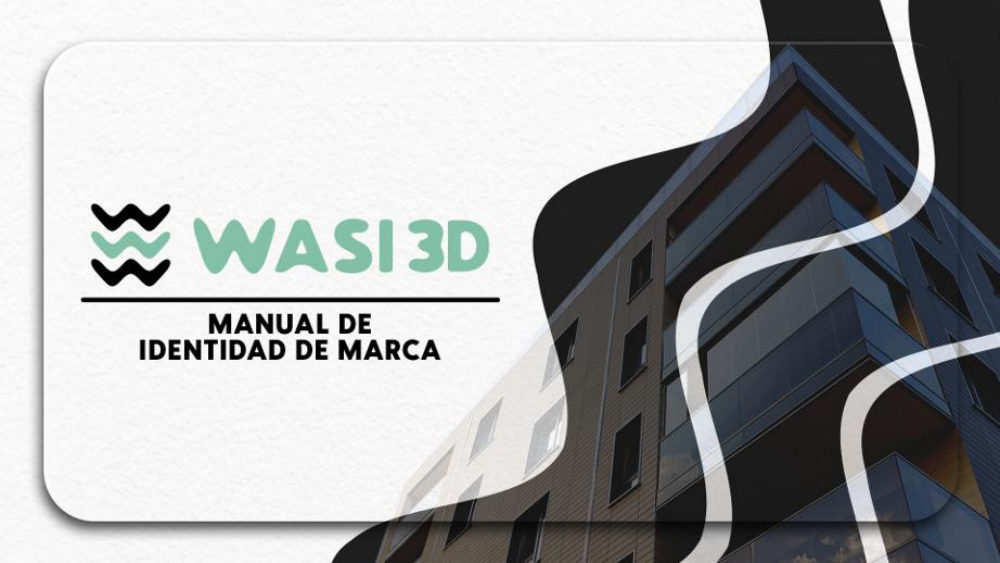 Portada del manual de marca de WASI